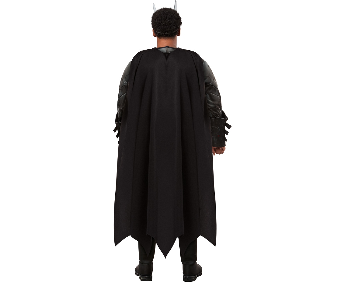 Zestaw dla dorosłych Batman (kombinezon z muskułami, pasek, peleryna, maska), rozm. uniw.
